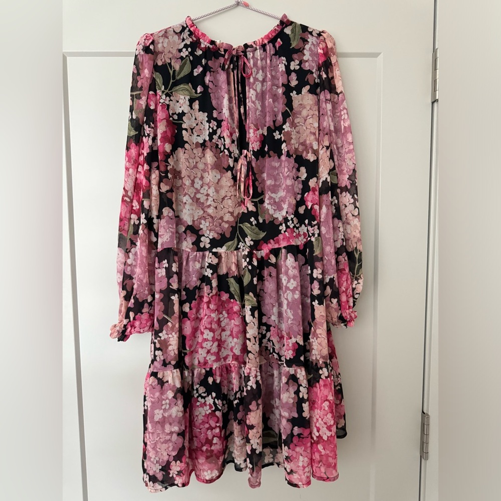 Flower pattern dress